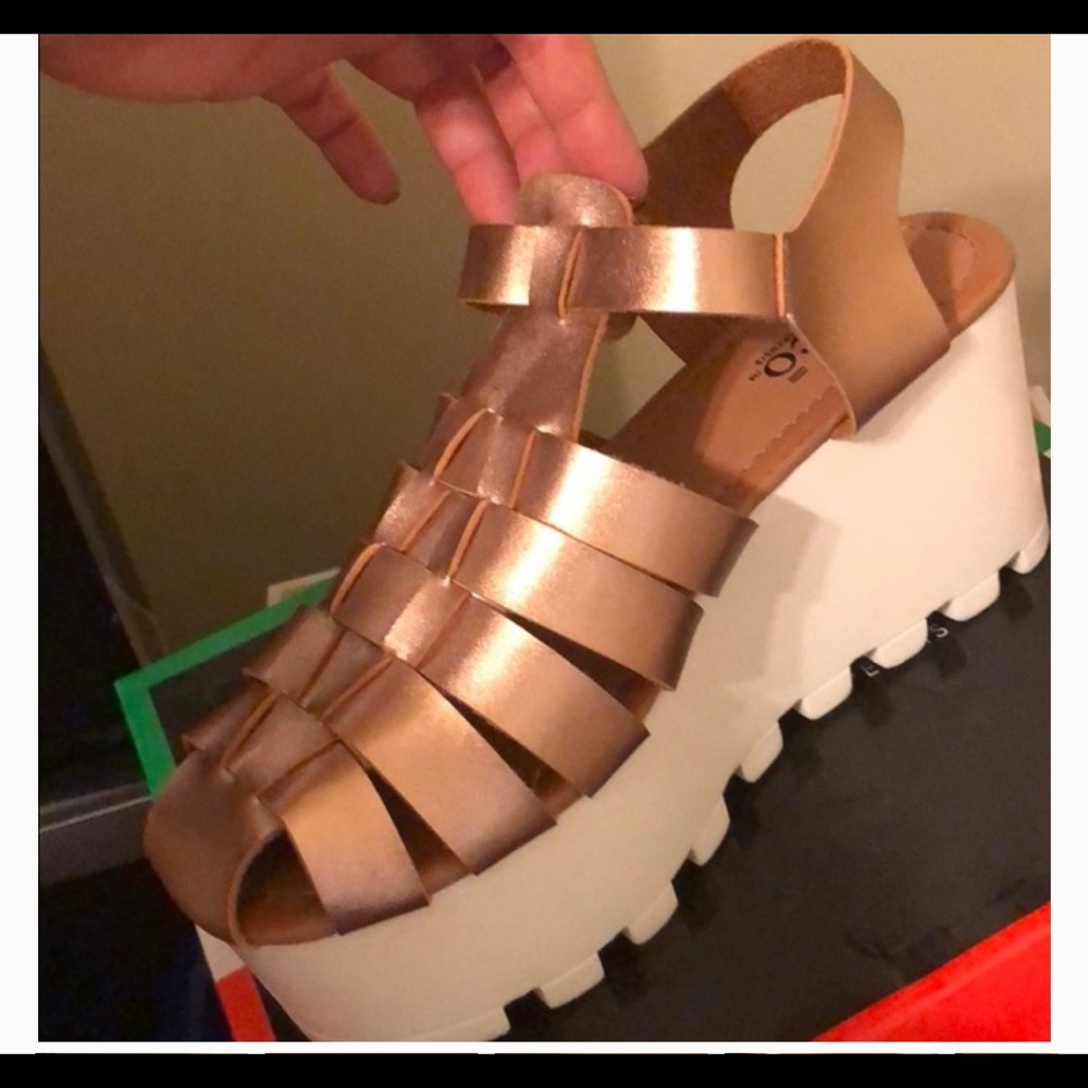 BUCCO ROSEGOLD SANDALS